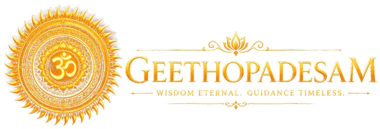 Geethopadesam — wisdom eternal, guidance timeless